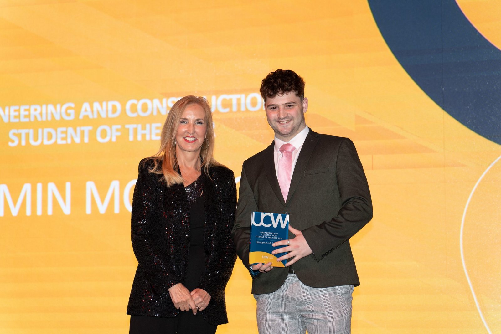 Ben Mclaughlin at UCW Awards 2024