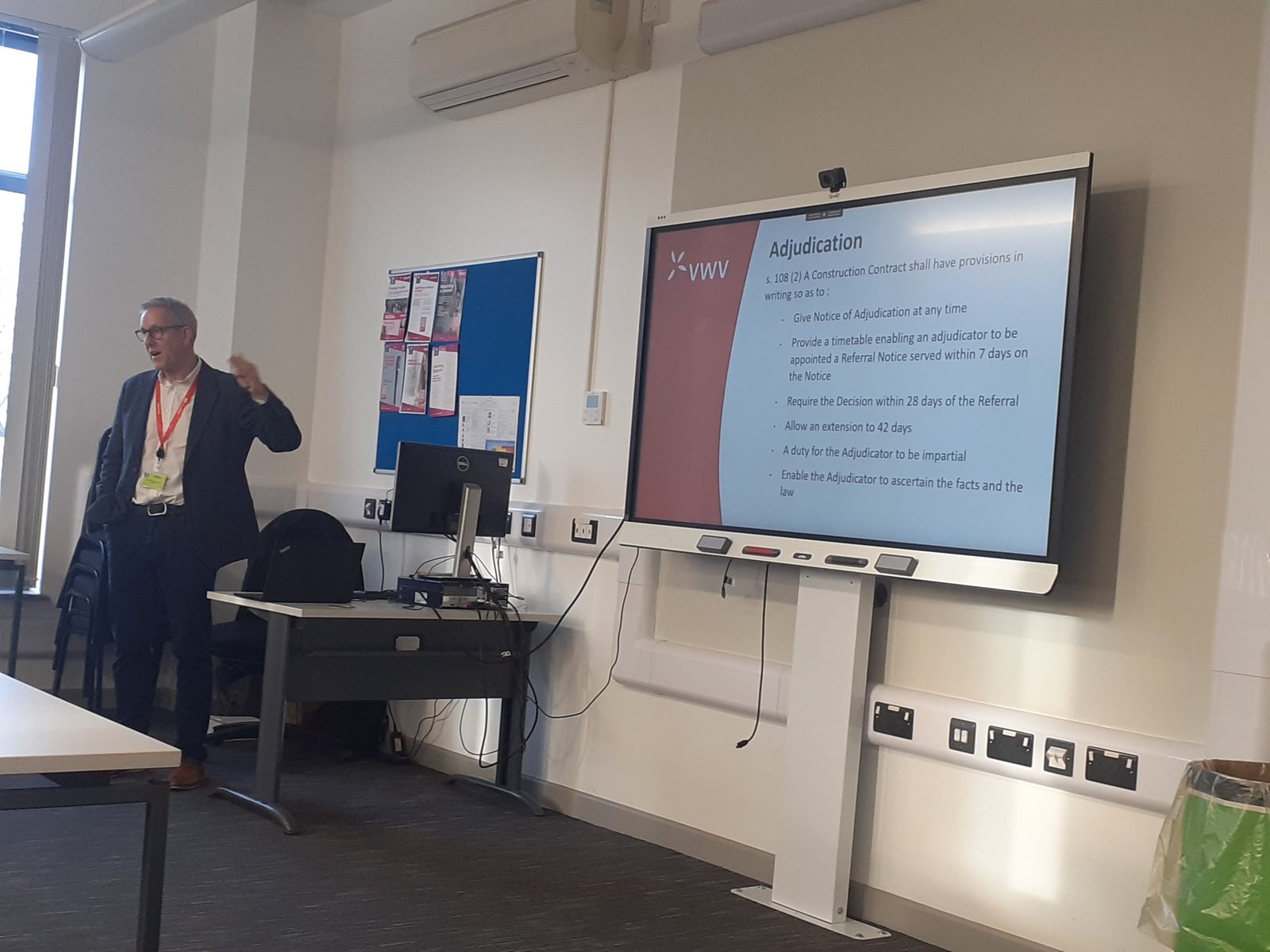 Featured image for “Quantity Surveying Students Learn from Industry Expert”