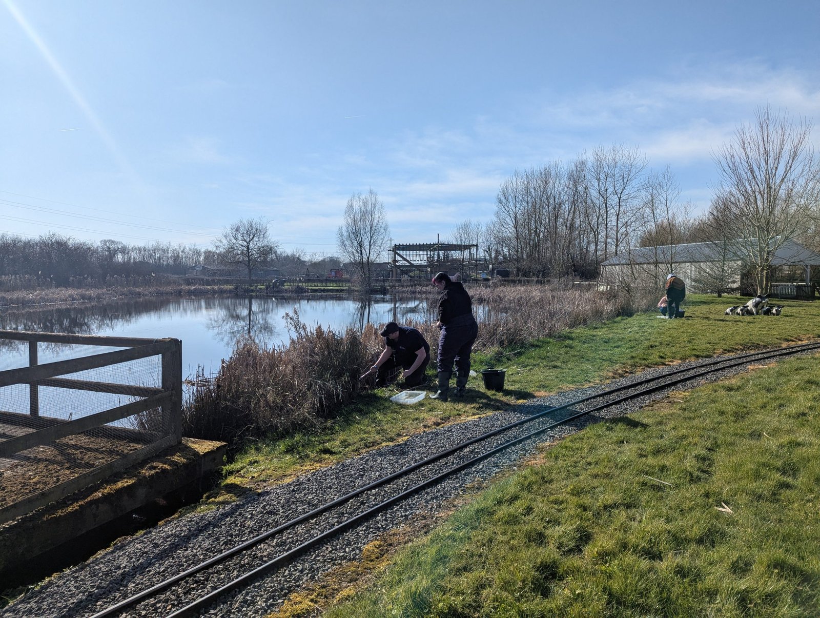 Students working at Puxton Park
