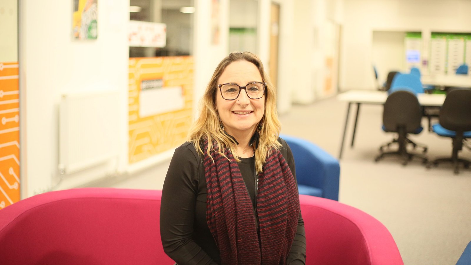 Louise at the Winter Gardens