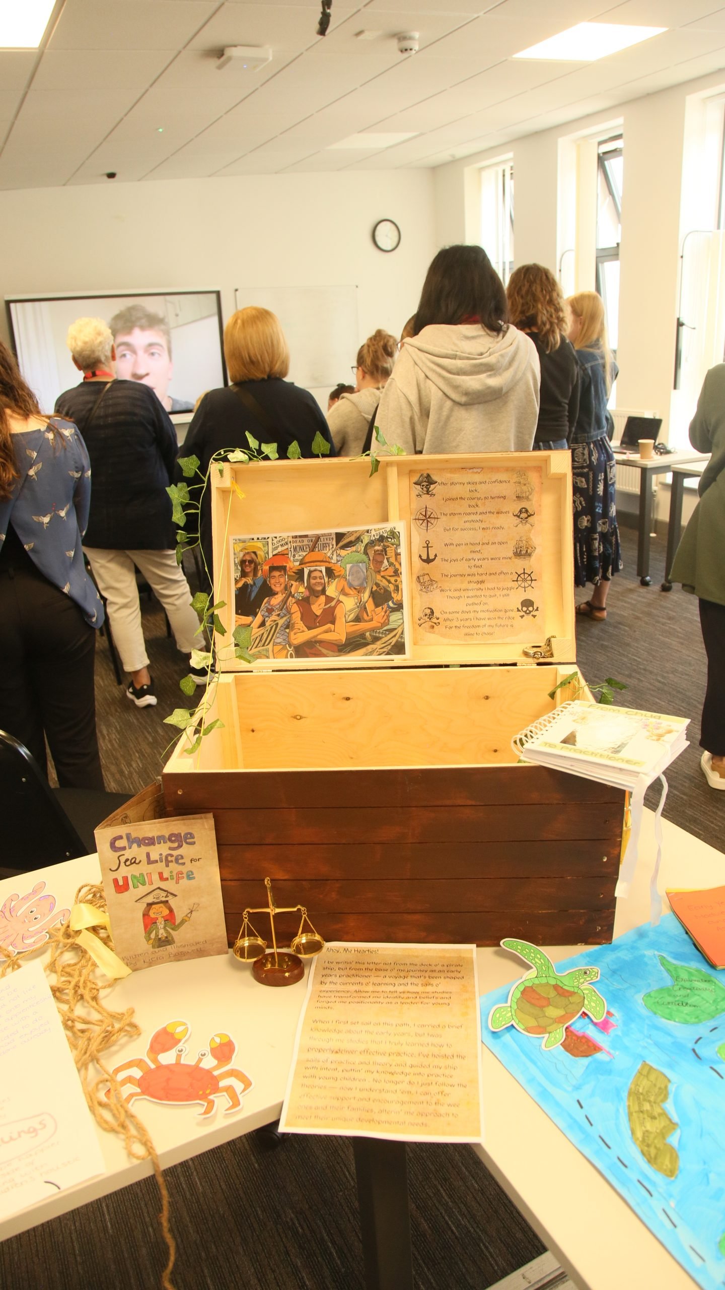 Student work, a treasure chest filled with academic theory